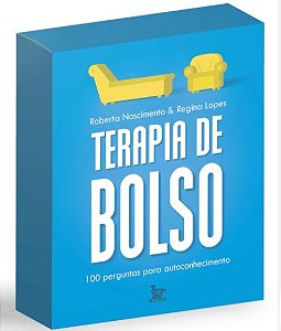 Livro Caixinha Terapia de Bolso: 100 Perguntas para Autoconhecimento