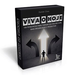 Livro Viva o Hoje: 100 Perguntas para Tornar Seu Dia Melhor, Mais Organizado e pr - Dias