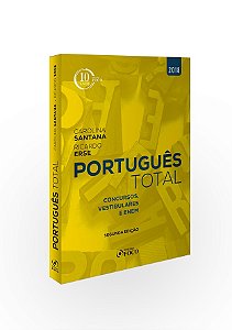 Livro Portugues Total: Concursos, Vestibulares e Enem - Santana/erse