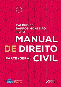 Livro Manual de Direito Civil: Parte Geral - Monteiro Filho