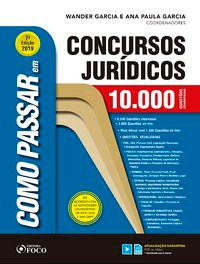 Livro Como Passar em Concursos Jurídicos - Garcia