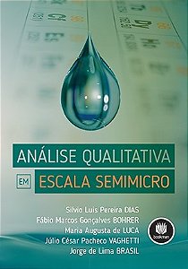 Livro Análise Qualitativa em Escala Semimicro