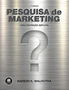 Livro Pesquisa de Marketing - Uma Orientacao Aplicada - Malhotra