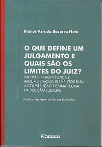 Livro Que Define Um Julgamento e Quais Sao os Limites do Juiz , O - Arruda
