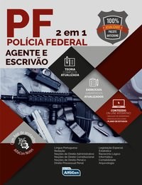 Livro Policia Federal - 2 em 1-agente e Escrivao - 2020 - Editora Alfaco