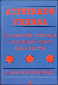 Livro Atividade Verbal - Mackay