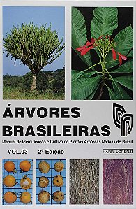 Livro Árvores Brasileiras - Vol. Iii - Lorenzi - Plantarum