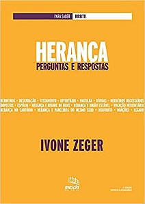 Livro Herança: Perguntas e Respostas - Zeger - Mescla