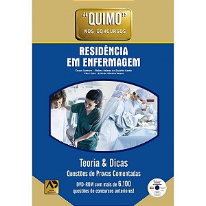 Livro Quimo Residência em Enfermagem + Dvd Rom