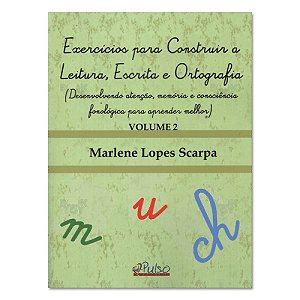Livro Exercícios para Construir a Leitura, Escrita e Ortografia Vol 2