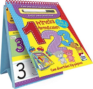 Livro Primeira Aprendizagem - Vire e Desvire: 123 - Happy Books Editor