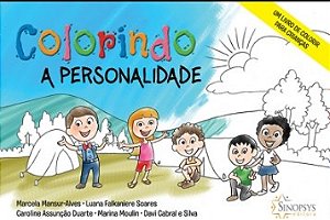 Livro Colorindo a Personalidade: Um  de Colorir para Criancas - Mansur-alves/soares