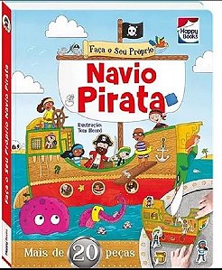 Livro Faca e Brinque: Navio Pirata - Igloo Books Ltd
