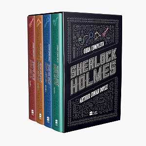 Livros Box Sherlock Holmes 4 Volumes