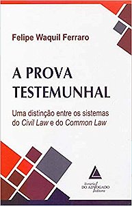 Livro Prova Testemunhal, a - 01ed/18 - Ferraro