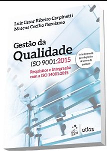 Livro Gestão da Qualidade Iso 9001: 2015