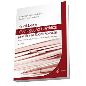 Livro Metodologia da Investigacao Cientifica para Ciencias Sociais Aplicadas - Martins/theophilo