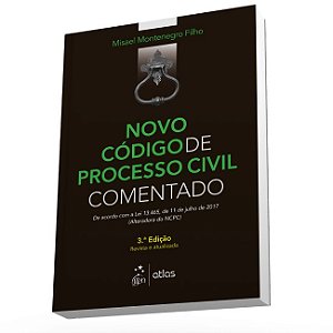 Livro Novo Codigo de Processo Civil Comentado - de Acordo com a Lei 13.465, de 11 - Montenegro Filho