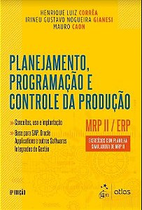 Livro Planejamento, Programação e Controle da Produção (Exercício)