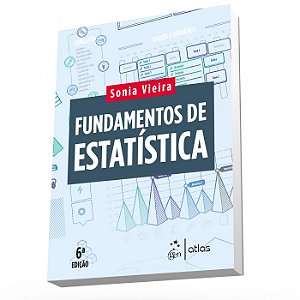 Livro Fundamentos de Estatística: Vieira  Gen Atlas