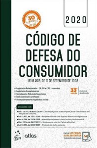 Livro Codigo de Defesa do Consumidor - Lei 8.078, de 11 de Setembro de 1990 - Editora Atlas