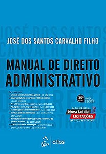 Livro MANUAL DE DIREITO ADMINISTRATIVO - Carvalho Filho