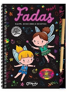 Livro Fadas: Raspe, Descubra e Desenhe - Editora Catapulta