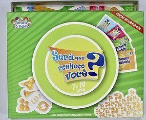 Jogo Será que Conheço Você 7 a 10 Anos