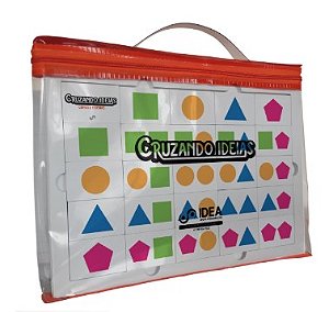 Livro Cruzando Ideias Joaninha com Bolinha e Cores e Formas -