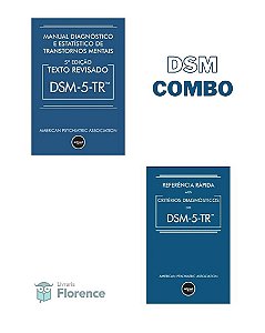 Livro Combo DSM 5 2023 - Manual e Guia de Ref. de Transtornos Mentais