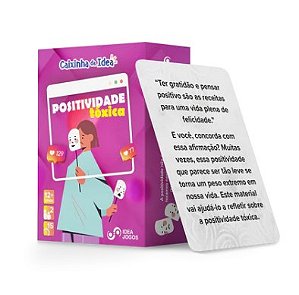 Jogo Positividade Tóxica - Idea