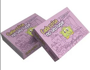 Jogo Cada Coisa no seu Lugar - RIC Jogos