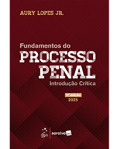 Livro Fundamentos Do Processo Penal  Lopes Jr.