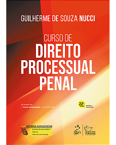 Livro Curso de Direito Processual Penal  Nucci