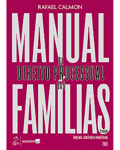 Livro  Manual de Direito Processual das Famílias  Rafael Calmon