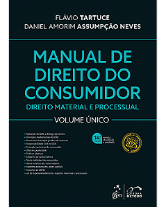 Livro Manual de Direito do Consumidor Tartuce