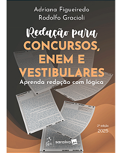 Livro Redação Para Concursos, Enem e Vestibulares  Figueiredo