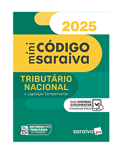 Livro Míni Código Tributário Nacional e Legislação Complementar SaraivaJur