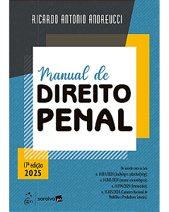 Livro Manual de Direito Penal Andreucci