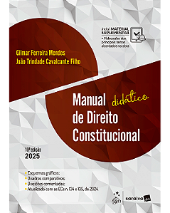 Livro Manual Didático de Direito Constitucional Mendes