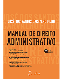 Livro Manual de Direito Administrativo Carvalho Filho