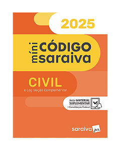 Livro Minicódigo Civil e Legislação Complementar Saraiva