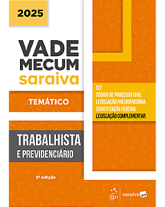 Livro Vade Mecum Trabalhista e Previdenciário SaraivaJur