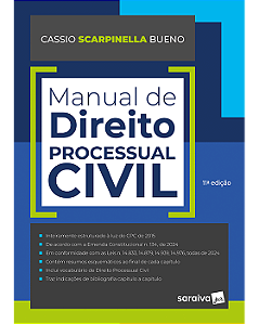 Livro Manual de Direito Processual Civil  Bueno
