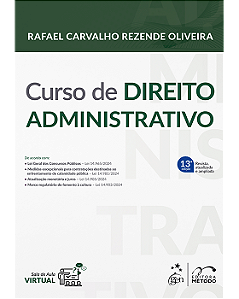 Livro Curso de Direito Administrativo Oliveira
