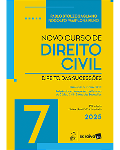 Livro Novo Curso de Direito Civil Vol.7  Gagliano