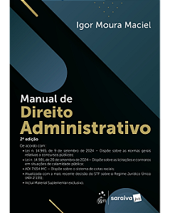 Livro Manual de Direito Administrativo Maciel