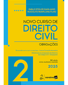 Livro Novo Curso de Direito Civil Vol.2 Gagliano
