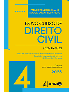 Livro Novo Curso de Direito Civil Vol.4 Gagliano