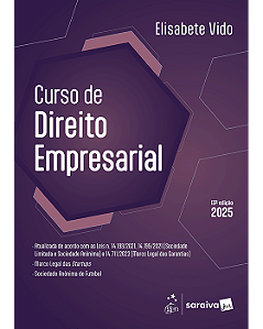 Livro Curso de Direito Empresarial Vido